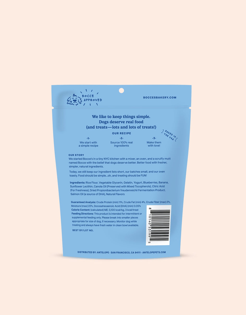 Berry Yogurt Puppy Training Bites 2-pack