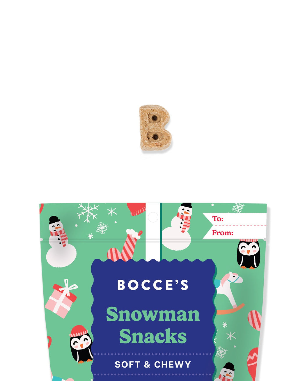 Snowman Snacks 2-pack